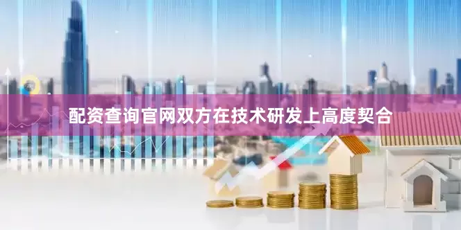 配资查询官网双方在技术研发上高度契合
