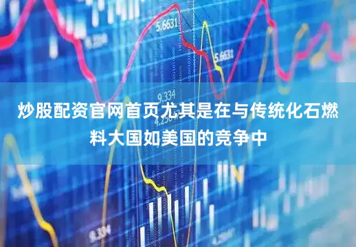 炒股配资官网首页尤其是在与传统化石燃料大国如美国的竞争中