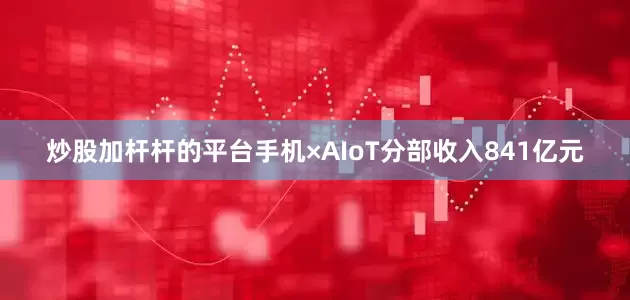 炒股加杆杆的平台手机×AIoT分部收入841亿元